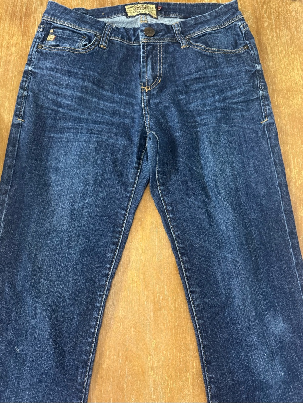 Dear John Men's Dark Blue Straight Jeans